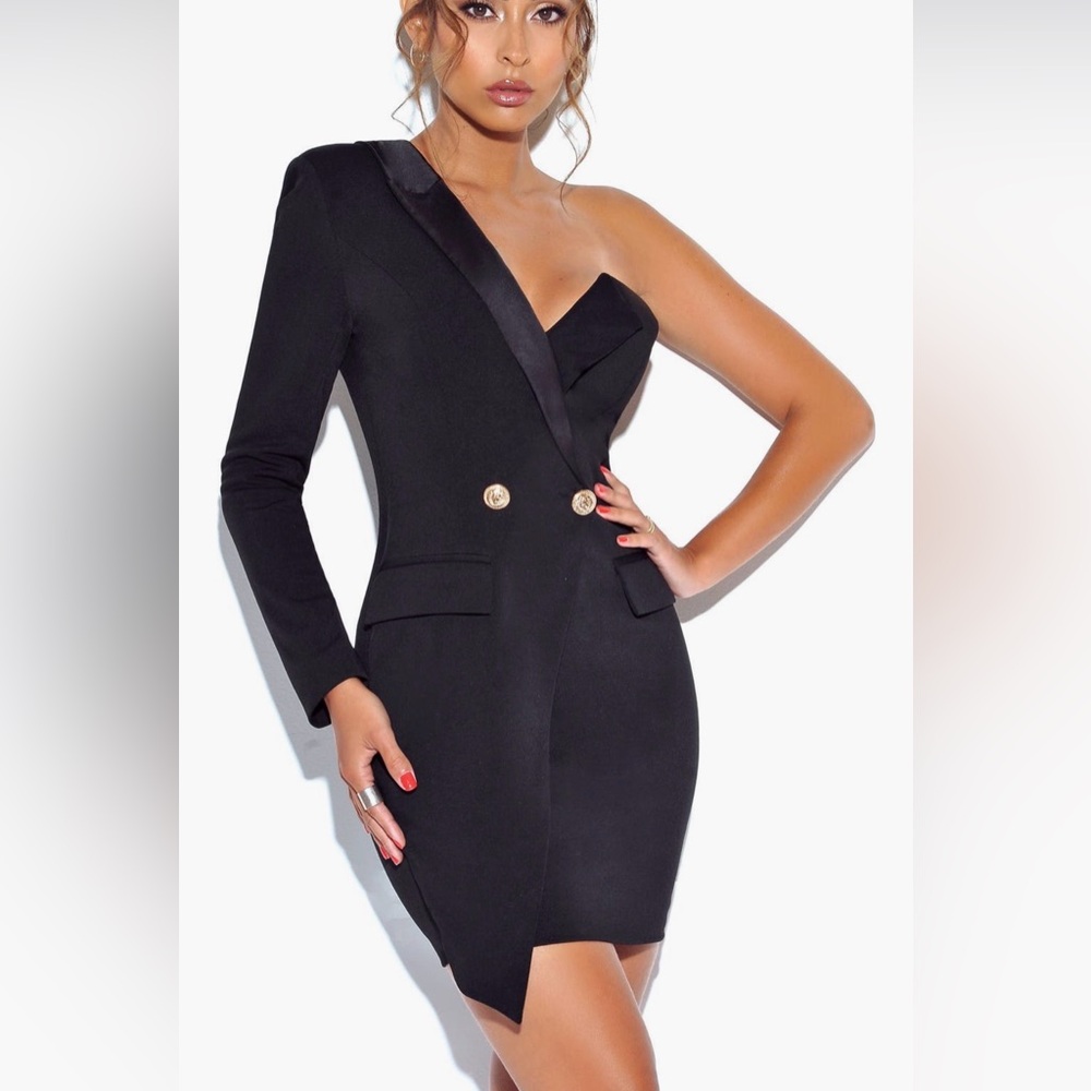 Miss Circle Blazer Dress